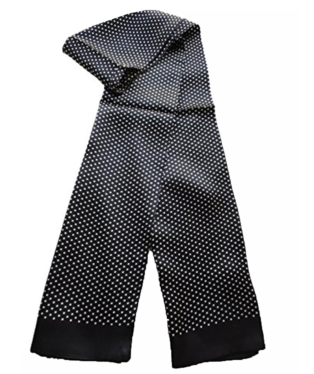 100 Silk Scarf for Men Double Layer Fashion Neckerchief Office Casual Business Smooth All Seasons